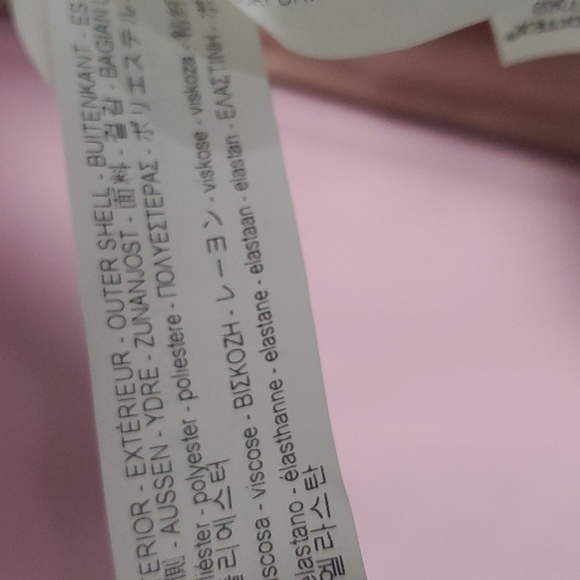 NEW ZARA Topcoat Blazer Jacket Pink Zip Small - Picture 6 of 7